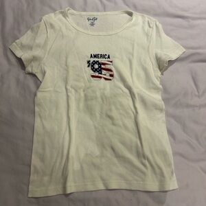 Brandy Melville Cream T-Shirt